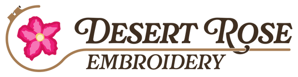 Desert Rose Embroidery